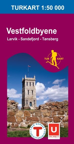 Wandelkaart 2739 Vestfold byene Vestfold - Nordeca