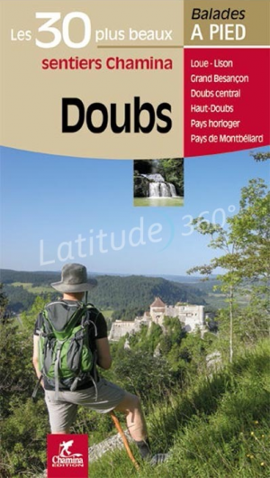 Wandelgids Doubs Les 30 plus beaux sentier à pied - Ed. Chamina