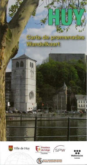 Wandelkaart Huy Provincie Luik - 9 routes - NGI