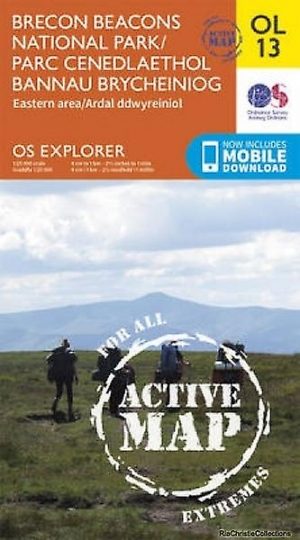 Wandelkaart OL13 - Brecon Beacons NP - Eastern area - OSI