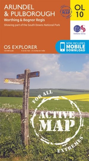 Wandelkaart OL3 Meon Valley Portsmouth & Gosport - OSI