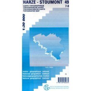 TOPO Wandelkaart 49/7-8 - Harzé & Stoumont - NGIB
