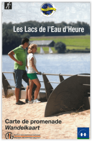 Wandelkaart - Lacs de l'Eau d'Heure - NGIB