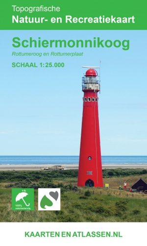 Wandelkaart Schiermonnikoog - Waddeneilanden - K&A