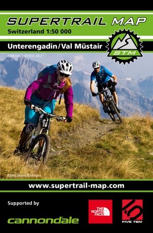 Fietskaart 17 Unterengadin & Val Müstair - Outkomm