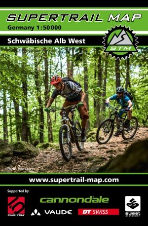 Fietskaart 41 Schwäbische Alb West - Outkomm