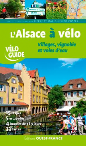 Fietsgids Alsace à vélo - Ed. Ouest-France