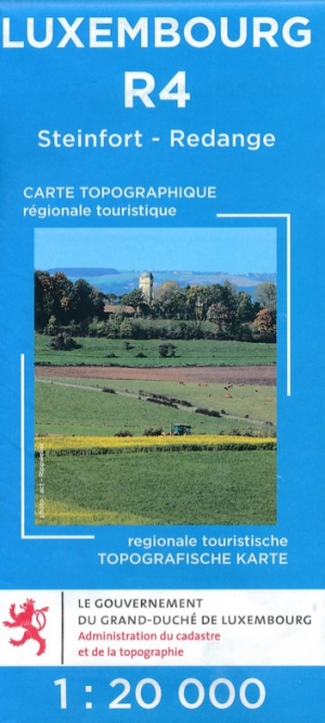 Wandelkaart R04 Steinfort && Redange - TD Luxemburg