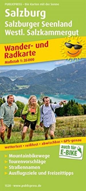 Wandelkaart & Fietskaart Salzburg & Salzburgerland - Publipress