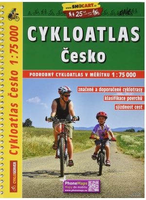 Fietsatlas Tsjechië - Shocart