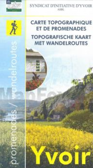 TOPO Wandelkaart - Yvoir Namur - NGIB