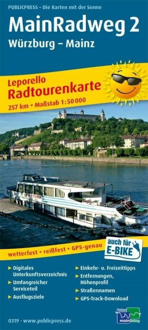 Fietskaart Main Radweg 2 - Publipress