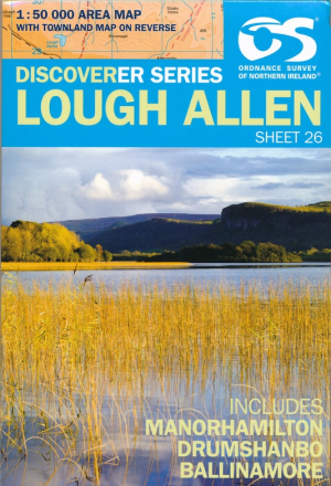 Wandelkaart 26 Lough Allen County leitrim - OSI