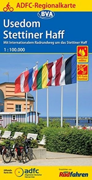 Fietskaart Usedom & Stettiner Haff - ADFC