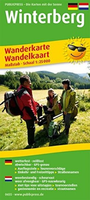 Wandelkaart 655 Winterberg Sauerland - Publipress