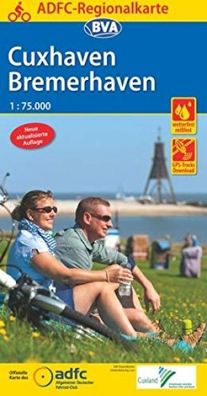 Fietskaart  ADFC Regionalkarte Cuxhaven & Bremerhaven - ADFC