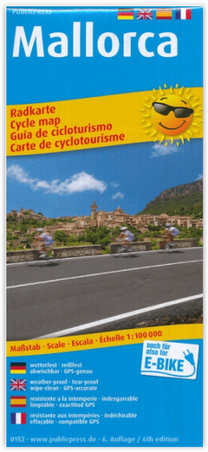 Fietskaart 152 Mallorca Spanje - Publipress
