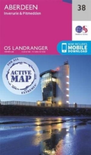 Wandelkaart 38 Aberdeen Schotland - OSI