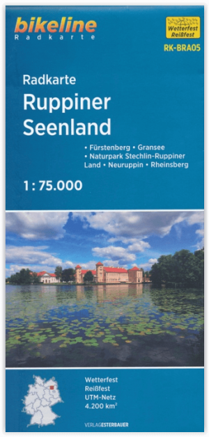 Fietstourkaart Ruppiner Land - Estenbauer