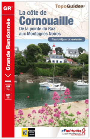 Wandelgids 348 - La Côte de Cornouaille - FFR