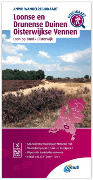 Wandelregiokaart 065 Loonse en Drunense Duinen & Oisterwijkse Vennen