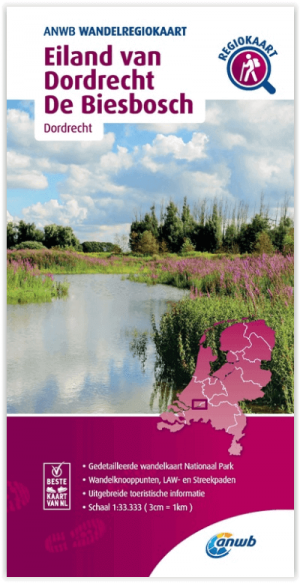 Wandelkaart 030 - Eiland van Dordrecht & Biesbosch - Anwb