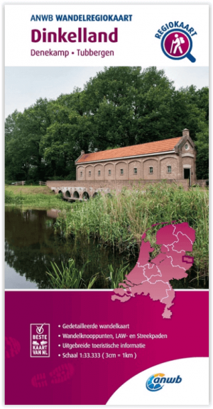Wandelregiokaart 016 Dinkelland- Twente - Anwb