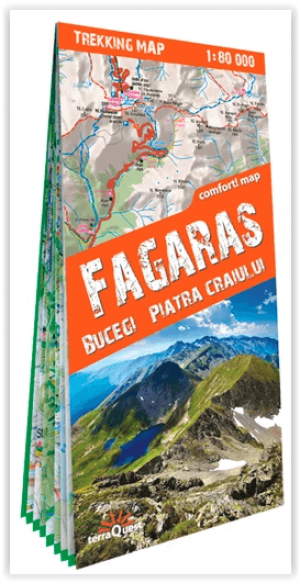 Wandelkaart Fagaras - Bucegi & Piatra - Terraquest