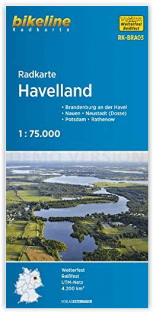 Fietstourkaart Havelland Brandenburg & Potsdam - Estenbauer