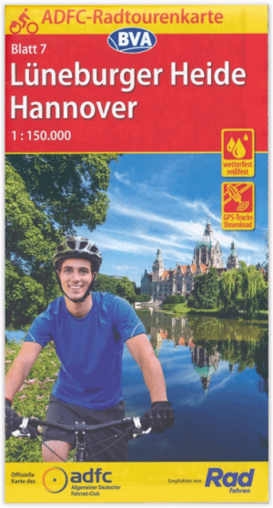 Fietskaart 07 Lüneburger Heide & Hannover - ADFC