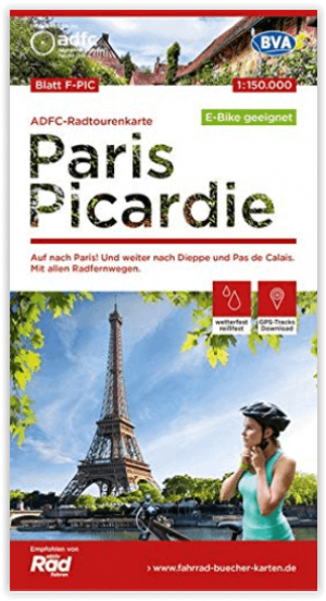 Fietskaart F-PIC Paris & Picardie - ADFC