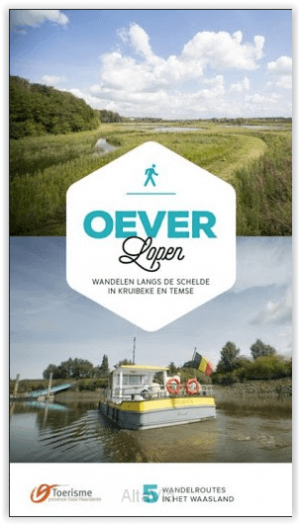 Wandelkaart Oeverlopen langs de Schelde- Waasland - O.VL