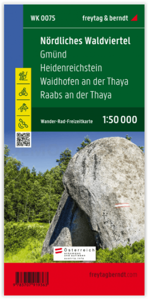 Wandelkaart Nördliches Waldviertel & Gmünd - F&B