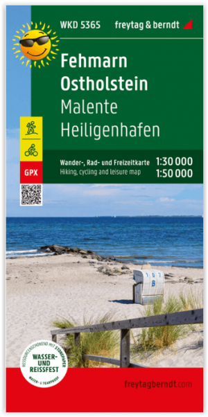 Wandelkaart Fehmarn & Ostholstein - F&B