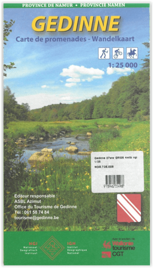 Wandelkaart Gedinne - NGI