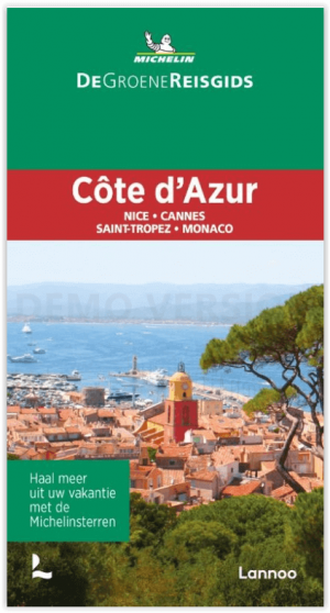 Reisgids Michelin groene gids Côte d'Azur - Lannoo