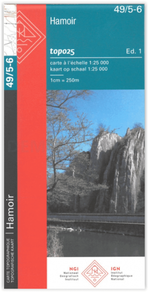 TOPO Wandelkaart 49/5-6 Hamoir - NGI
