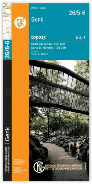 TOPO Wandelkaart 26/5-6 Genk - NGI