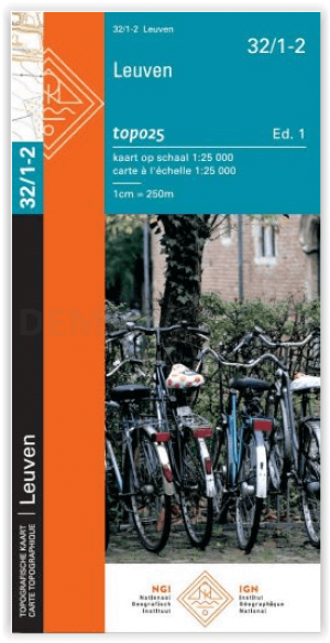 TOPO Wandelkaart 32/1-2 Leuven - NGI