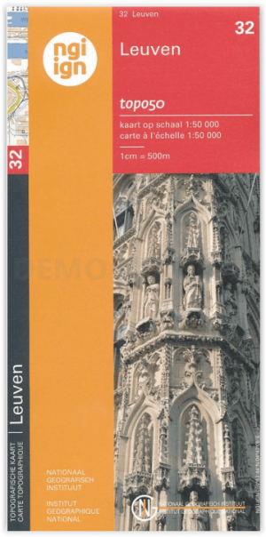 TOPO Wandelkaart 32 Leuven - NGI