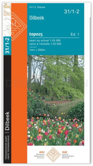 TOPO Wandelkaart 31/1-2 Dilbeek - NGI