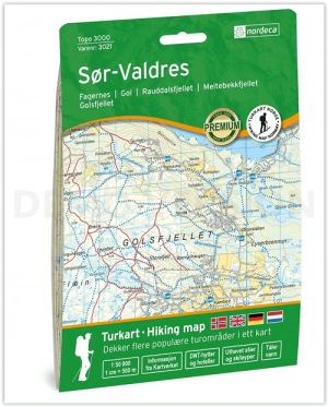 Wandelkaart 3021 Sor-Valdres - Nordeca AS