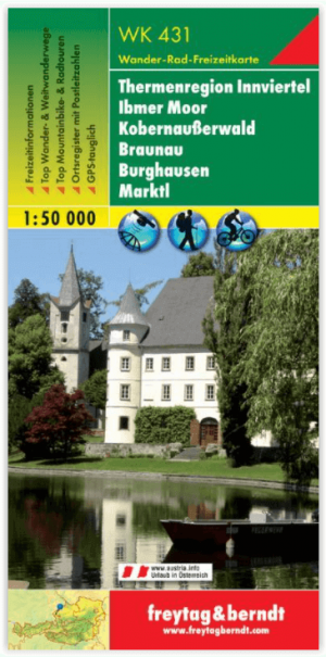 Wandelkaart Innviertel Thermenregion - F&B