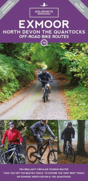 Mountainbike kaart Exmoor NP & Quantocks Hills AONB - Goldeneye