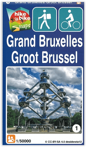 Wandelkaart 01 Groot Brussel - Mini Ardenne