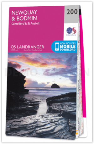 Wandelkaart 200 Newquay- Bodmin & Camelford - OSI