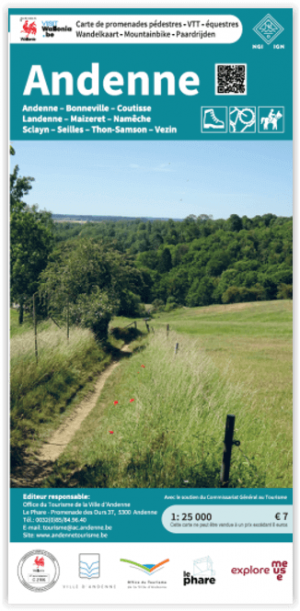 Wandelkaart Andenne - NGI