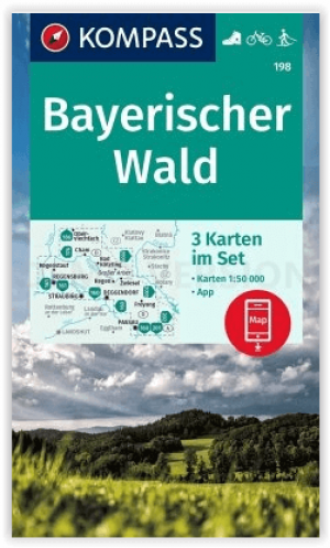 Wandelkaart 197 Südlicher Bayerischer Wald - Kompass