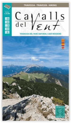 Wandelkaart Cavalls del Vent - Cadi-Moixero PN - Ed. Alpina