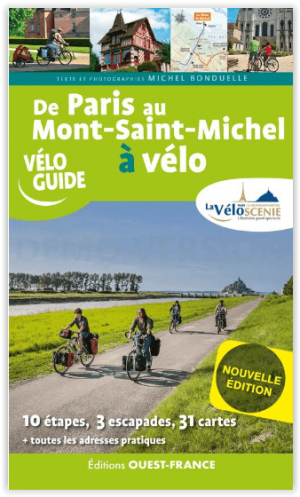 Fietsgids Paris au Mont-Saint-Michel à vélo - Ed. Ouest France